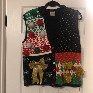 Spencer’s Ugly Christmas Sweater Vest